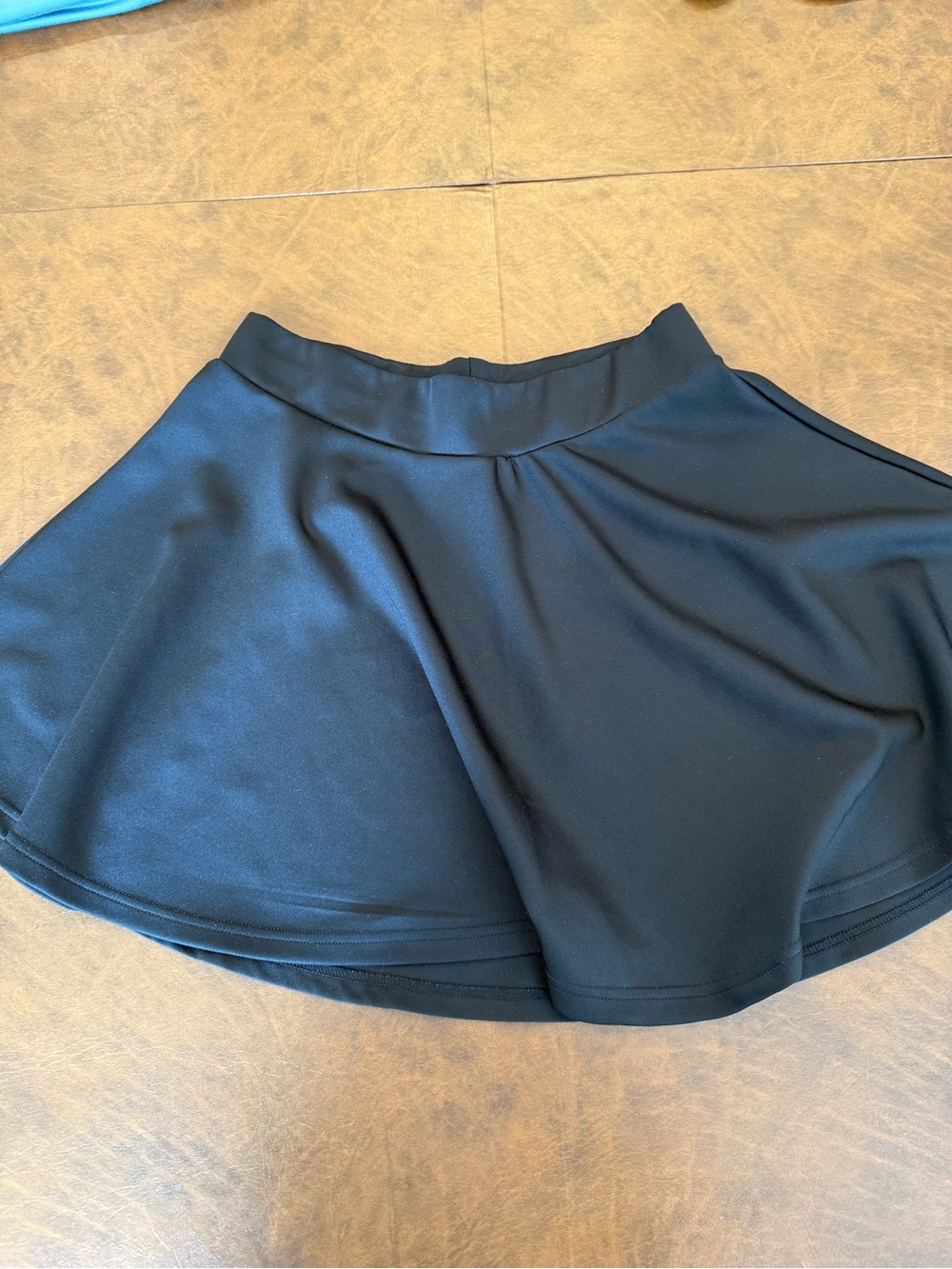 Black Girl’s Flared Skater Skirt - Classic A-Line Size XL